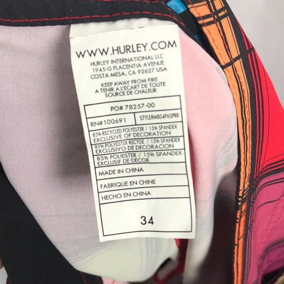 Hurley phantom board shorts NWT plaid - Picture 7 of 7